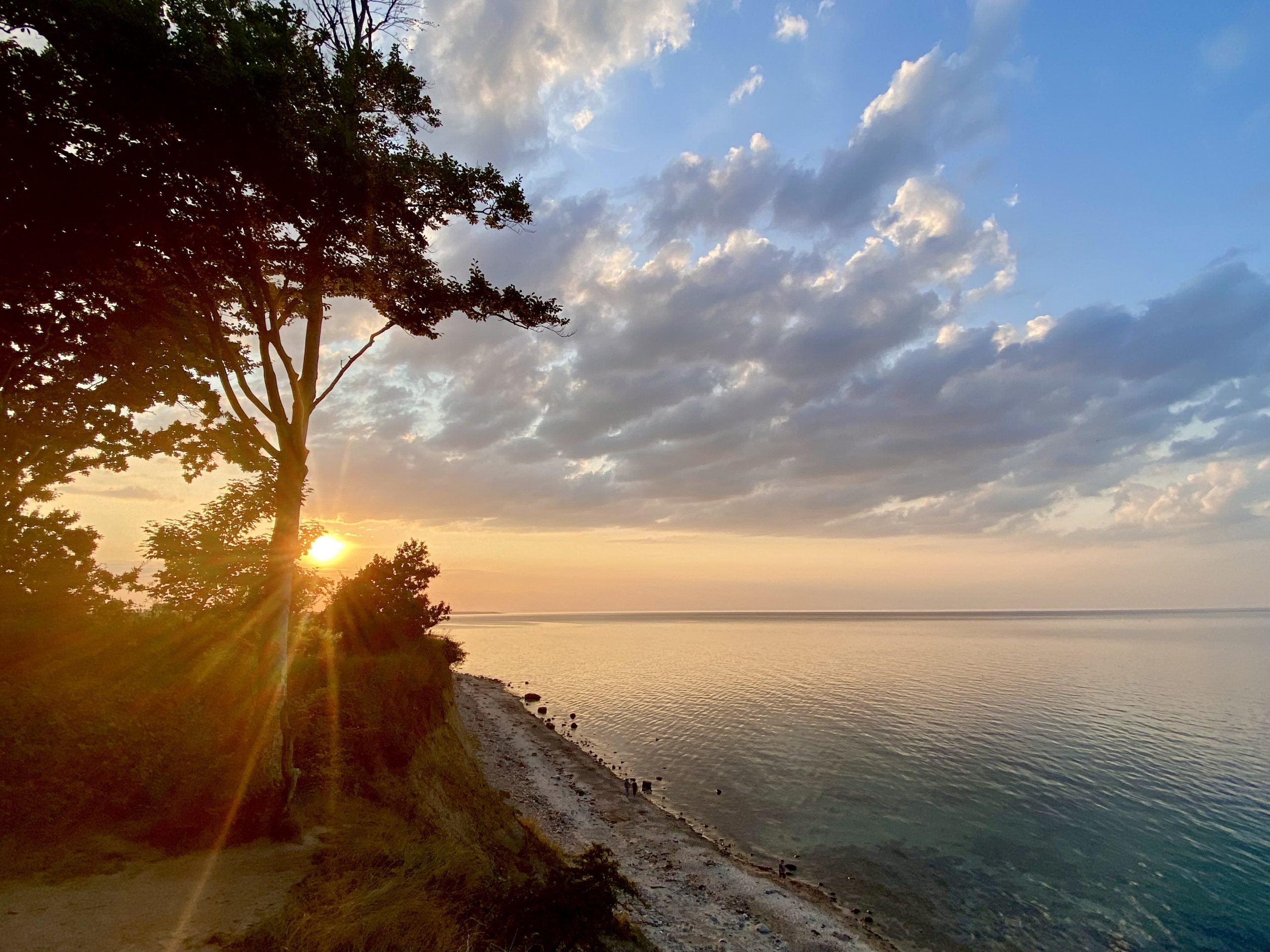 Sonnenuntergang am Strand